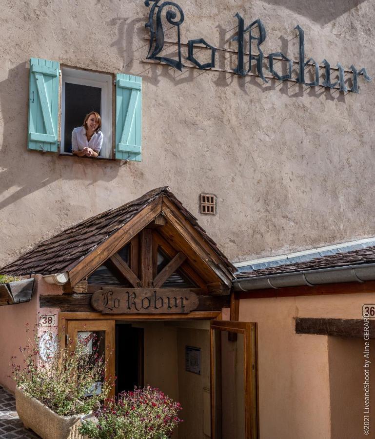 Auberge Lo Robur Roure Exteriör bild
